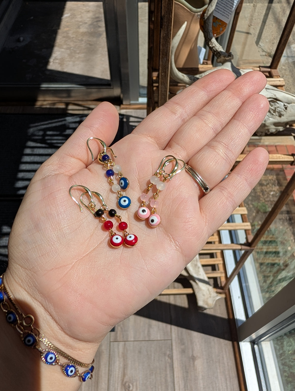 Evil Eye Earrings