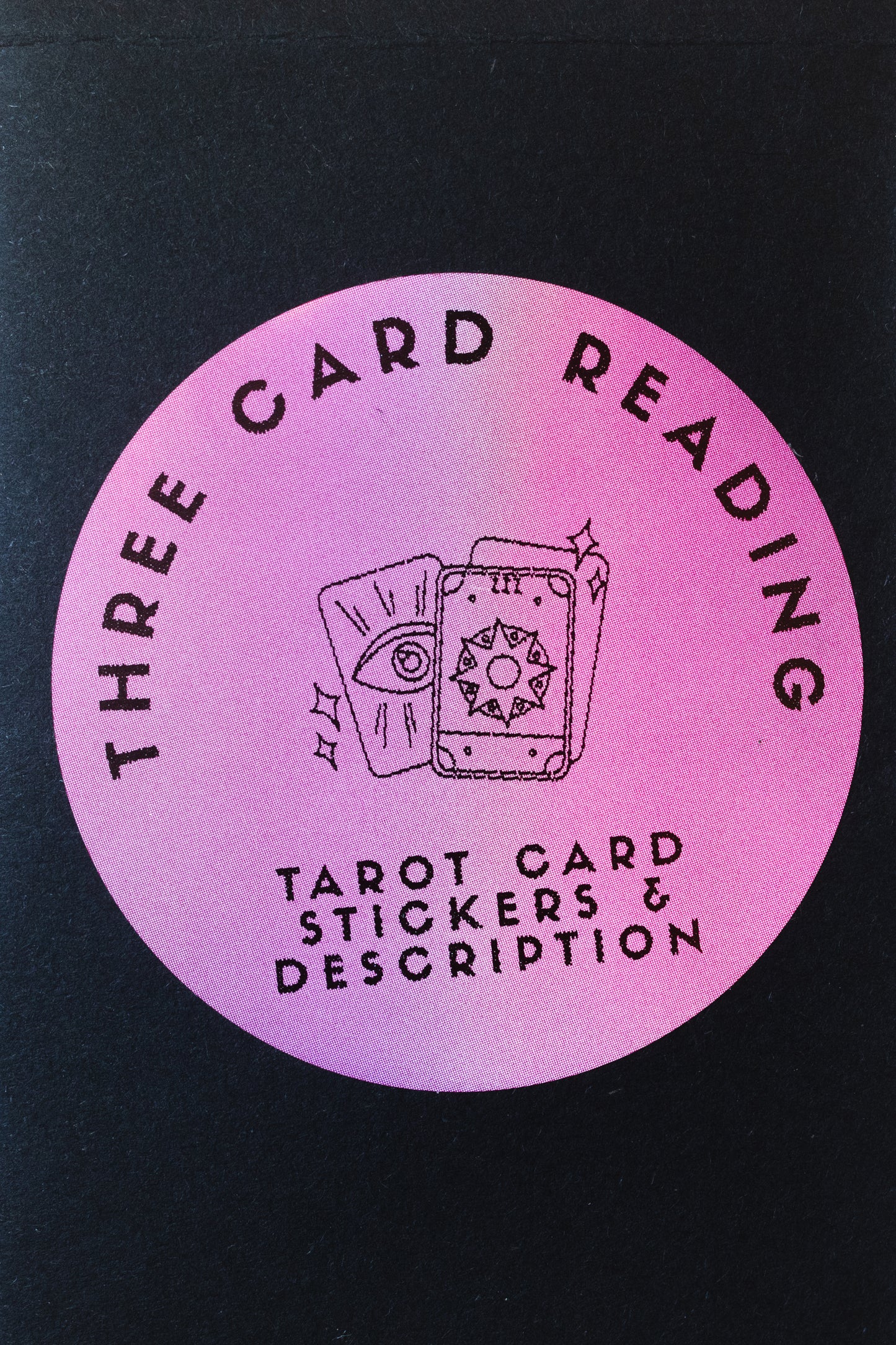 Three Card Reading - Stickers